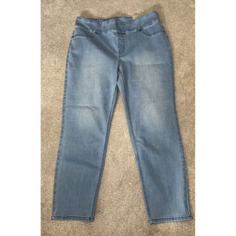 Chico's Size 2  Size 12 Perfect Stretch Soft Jegging Ankle NWT